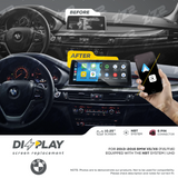 10.25" DIZZPLAY for BMW X3/X4 (F25/F26) 2013-2016 equipped with the NBT* system - UHD. ZZ2