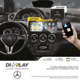 10.25" DIZZPLAY Screen Replacement for MB B Class (W246) 2011-2012 equipped with the NTG4 LHD. ZZ2