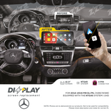 12.3" DIZZPLAY for MB GL/ML (X166-W166) 2012-2016 equipped with the NTG45 - UHD. ZZ2