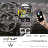 10.25" DIZZPLAY for MB C Class (W246) 2008-2010 equipped with the NTG4 + In-dash screen - UHD. ZZ2