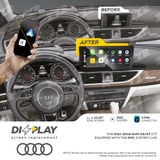 10.25" DIZZPLAY for AUDI A6/A7 (C7) 2012-2014 equipped with the RMC - LHD ZZ2