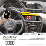 8.9" DIZZPLAY for AUDI A4/S4 (B8[B]) 2013-2016 equipped with the Symphony/Concert system - LHD ZZ2