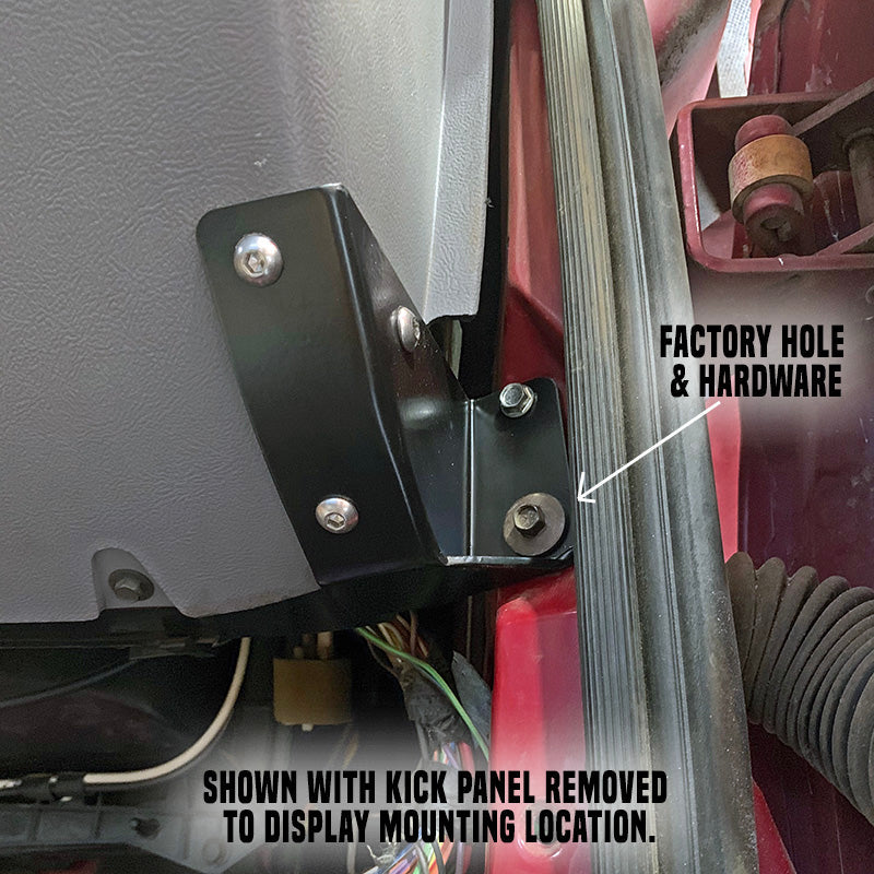 92-96 Bronco and F-Series Dash Brace Bracket Desolate Motorsports