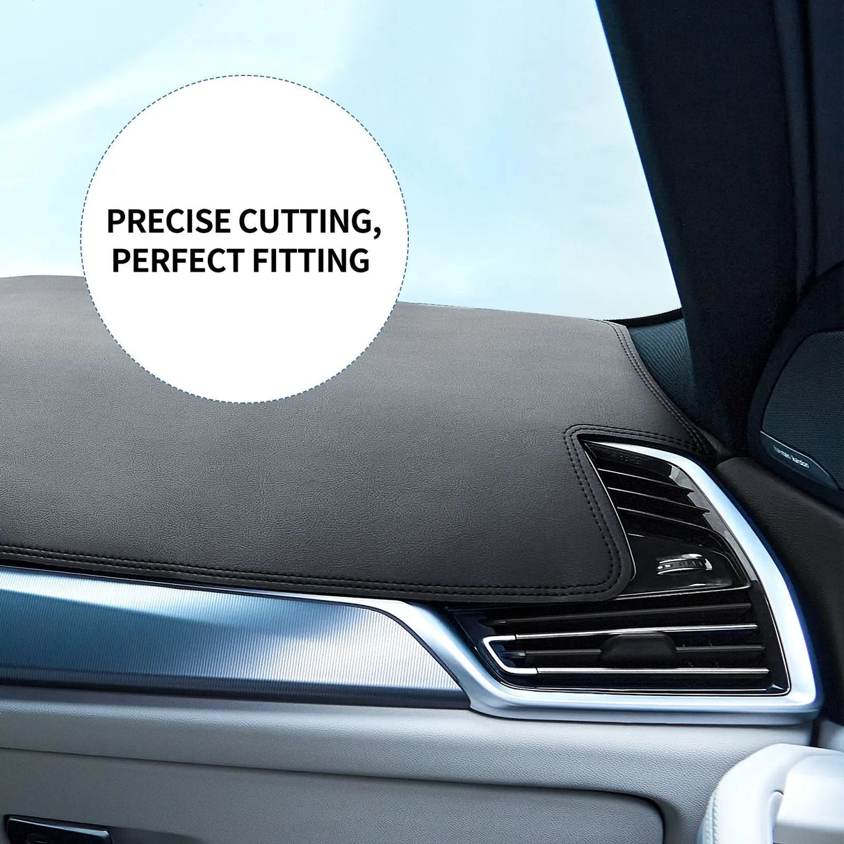 Dash Cover Mat for 2007-2011 Toyota Camry (Leather) Flashark