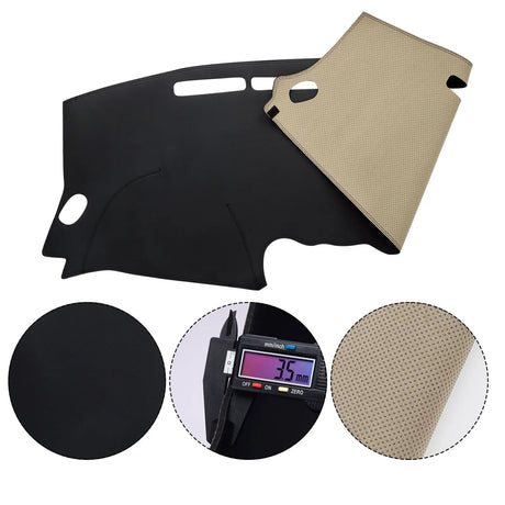 Dash Cover Mat for 2007-2012 Nissan Altima (Leather) Flashark