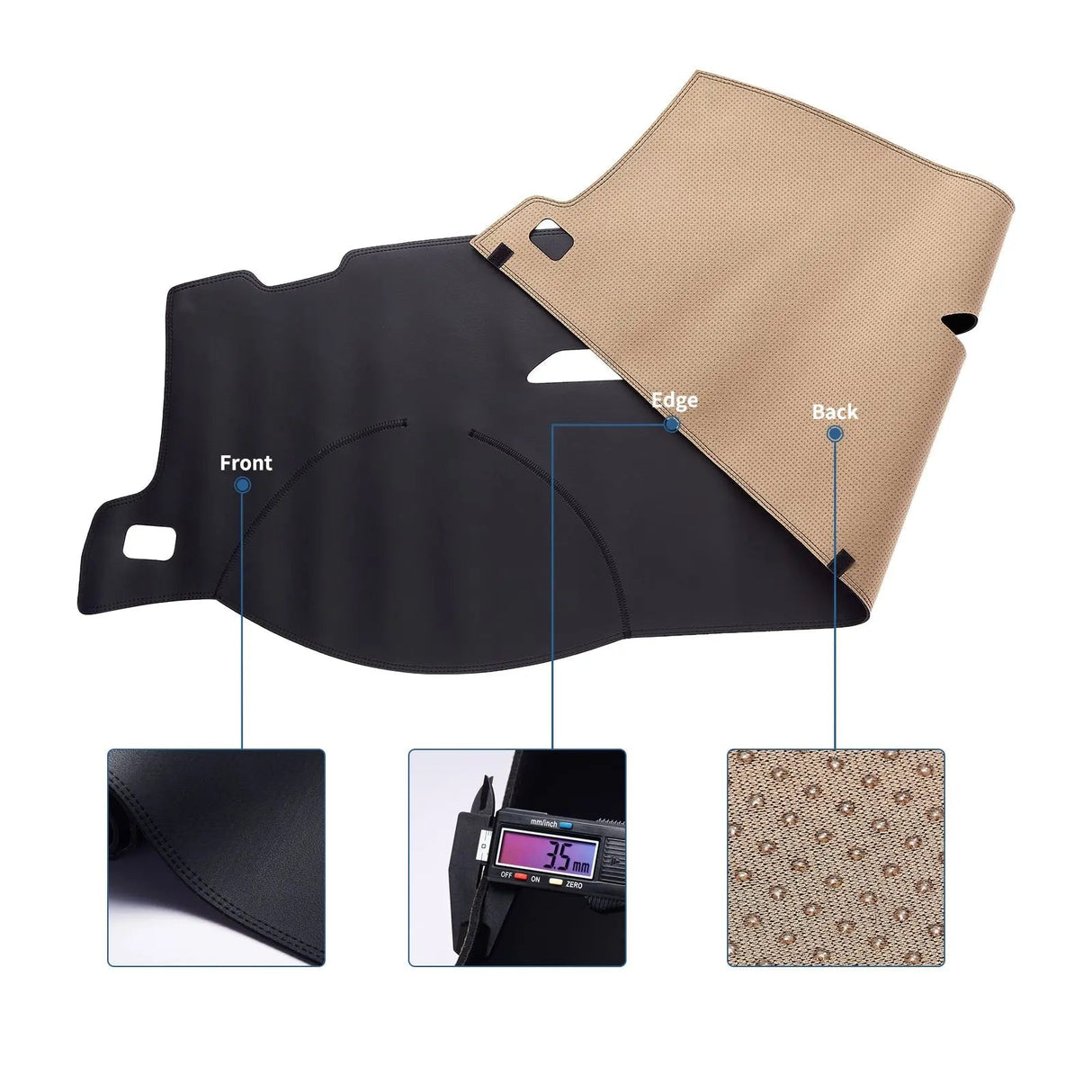 Dash Cover Mat for 2007-2014 Chevrolet Chevy 1500 2500 Flashark