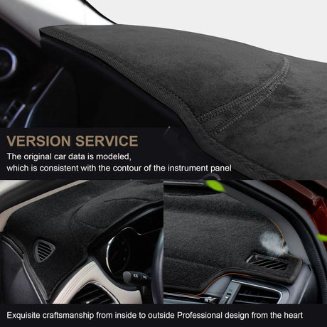 Dash Cover Mat for 2013-2018 Toyota RAV4 Flashark