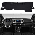 Dash Cover Mat for 2016-2021 Toyota Tacoma (Suede) Flashark