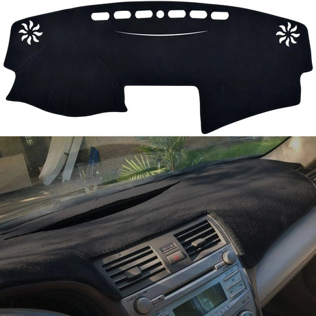 Dash Cover Mat for 2007-2011 Toyota Camry (Suede) Flashark