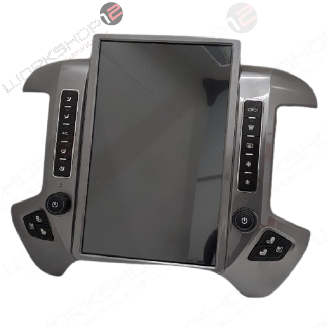GMC Sierra 2014-2018 14.4" Workshop 12 Tesla-Style Screen Workshop 12