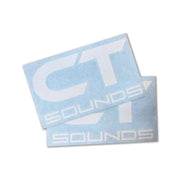 (2) Pack of CT Sounds Decals CT Sounds