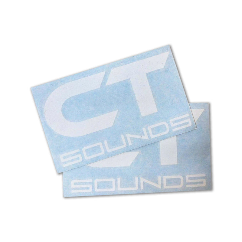 (2) Pack of CT Sounds Decals CT Sounds