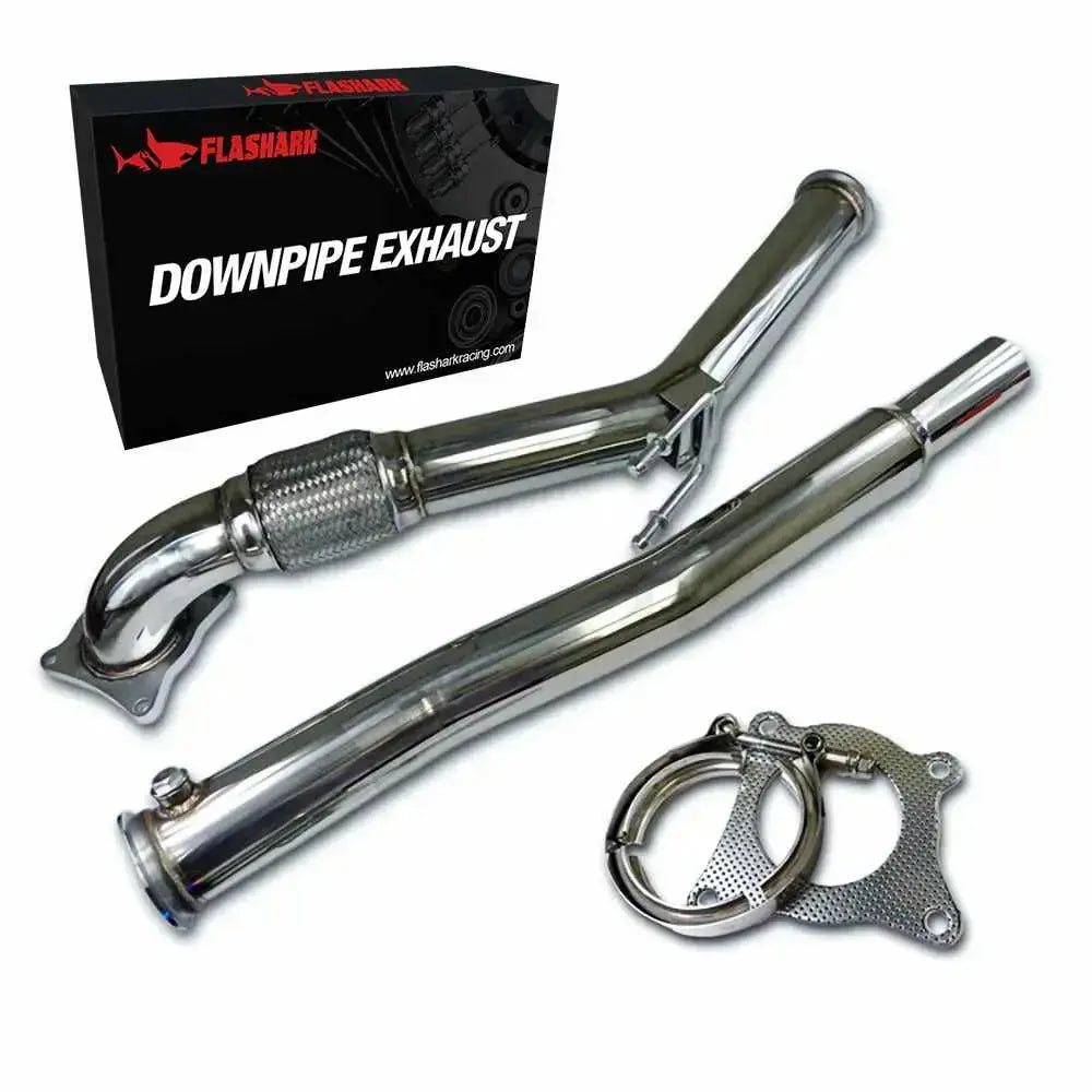 Decat 3” Downpipe for Audi A3 2006-2011 Flashark