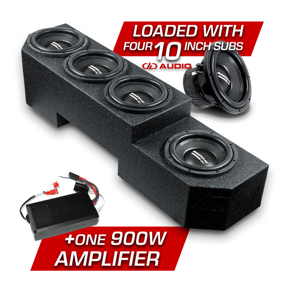 Can-Am Defender MAX 4 10" Under-Seat Subwoofer Box (HD11) Can-Am
