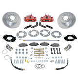 New Direct Fit Rear Drum to Disc Brake Conversion Kit W/Rotors. Red A111-2R