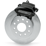 American Made Sport R1 Billet Aluminum Rear Drum to Disc Brake Conversion Kit W/Rotors. Black A125-26BK