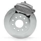 American Made Sport R1 Billet Aluminum Rear Drum to Disc Brake Conversion Kit W/Rotors. Clear A125-26