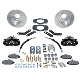 New Direct Fit Rear Drum to Disc Brake Conversion Kit W/Rotors. Black A125-2BK