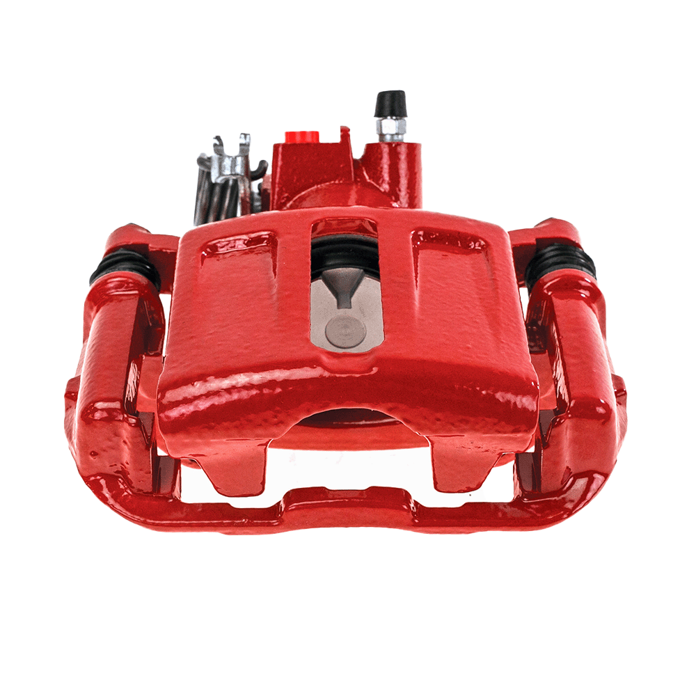 New Direct Fit Rear Drum to Disc Brake Conversion Kit W/Rotors. Red A155R
