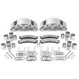 American Made B8-Barbarian 8 Piston Direct Fit Front Caliper Upgrade Kit. Clear A404-10