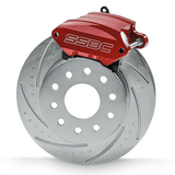 American Made Sport R1 Billet Aluminum Rear Drum to Disc Brake Conversion Kit W/Rotors. Red A110-11R