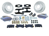 American Made Sport R1 Billet Aluminum Rear Drum to Disc Brake Conversion Kit W/Rotors. Clear A111-21