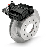 New Direct Fit Rear Drum to Disc Brake Conversion Kit W/DS Rotors. Black A111-2BK-DS