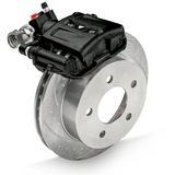 New Direct Fit Rear Drum to Disc Brake Conversion Kit W/DS Rotors. Black A130-2BK-DS