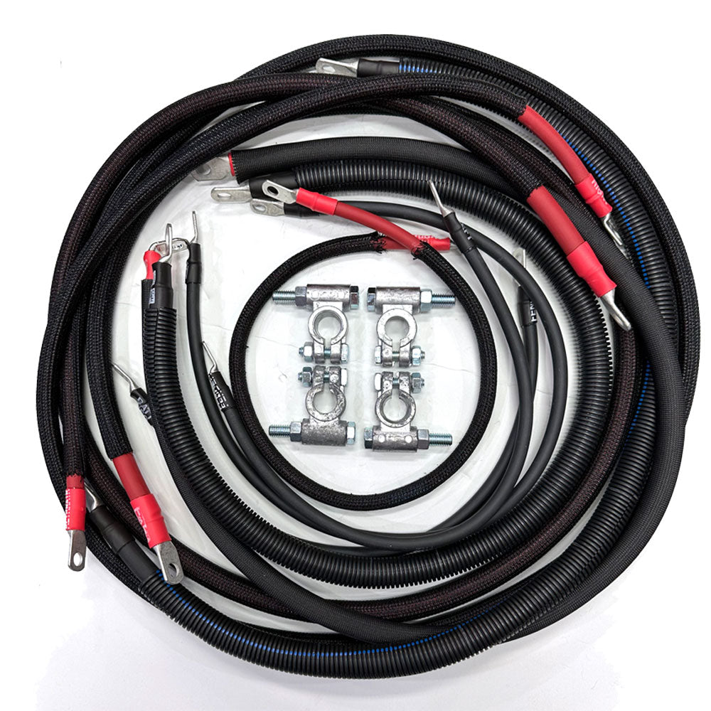 Dodge/RAM Cummins Diesel - 4th Gen Battery Cable Kit (2010-2018) Big7Kits