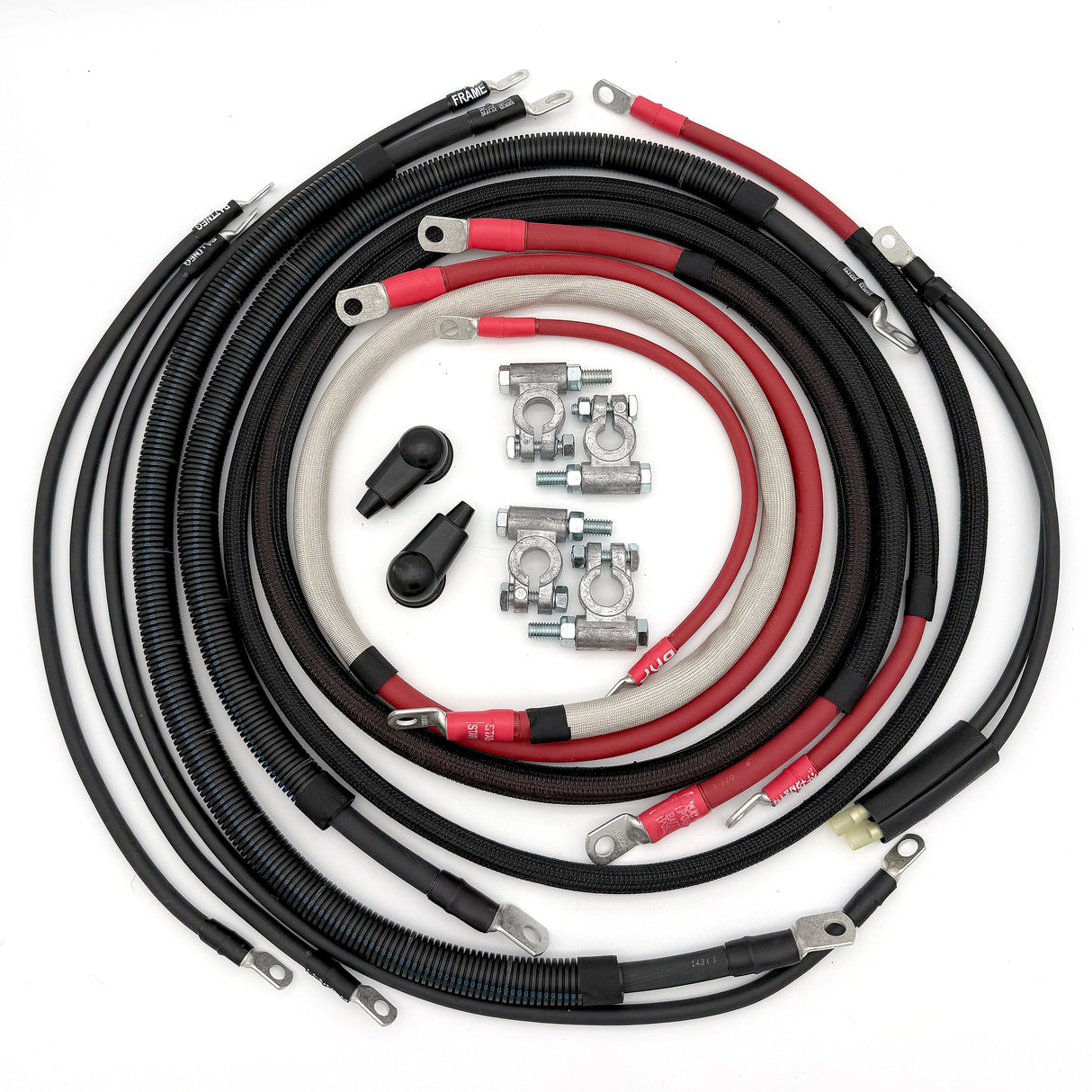 Dodge Cummins Diesel - 2nd Gen Battery Cable Kit (1994-2002) Big7Kits