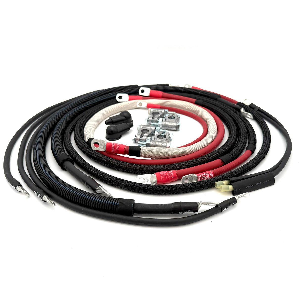 Dodge Cummins Diesel - 2nd Gen Battery Cables Kit (1994-2002)