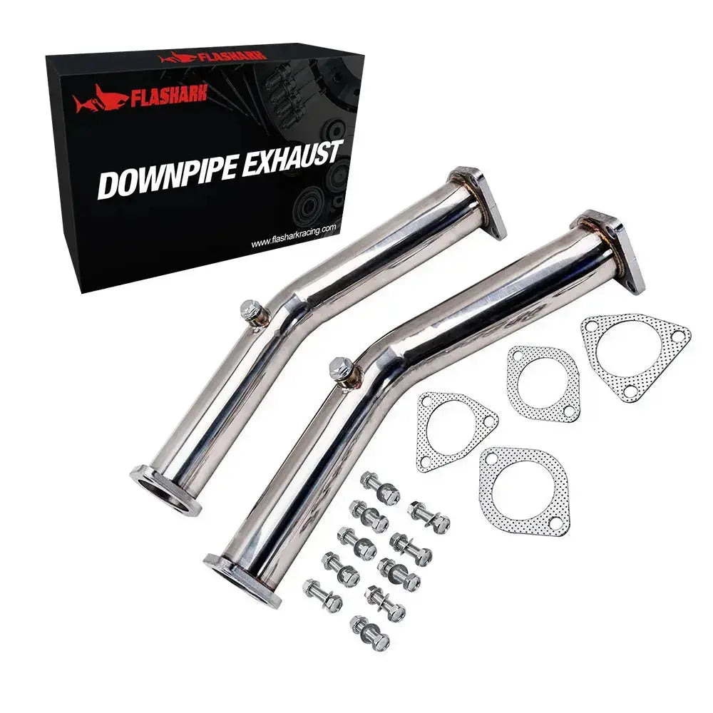 Downpipe Exhaust/Test Pipes Infiniti G35 With Gaskets And Bolts Flashark