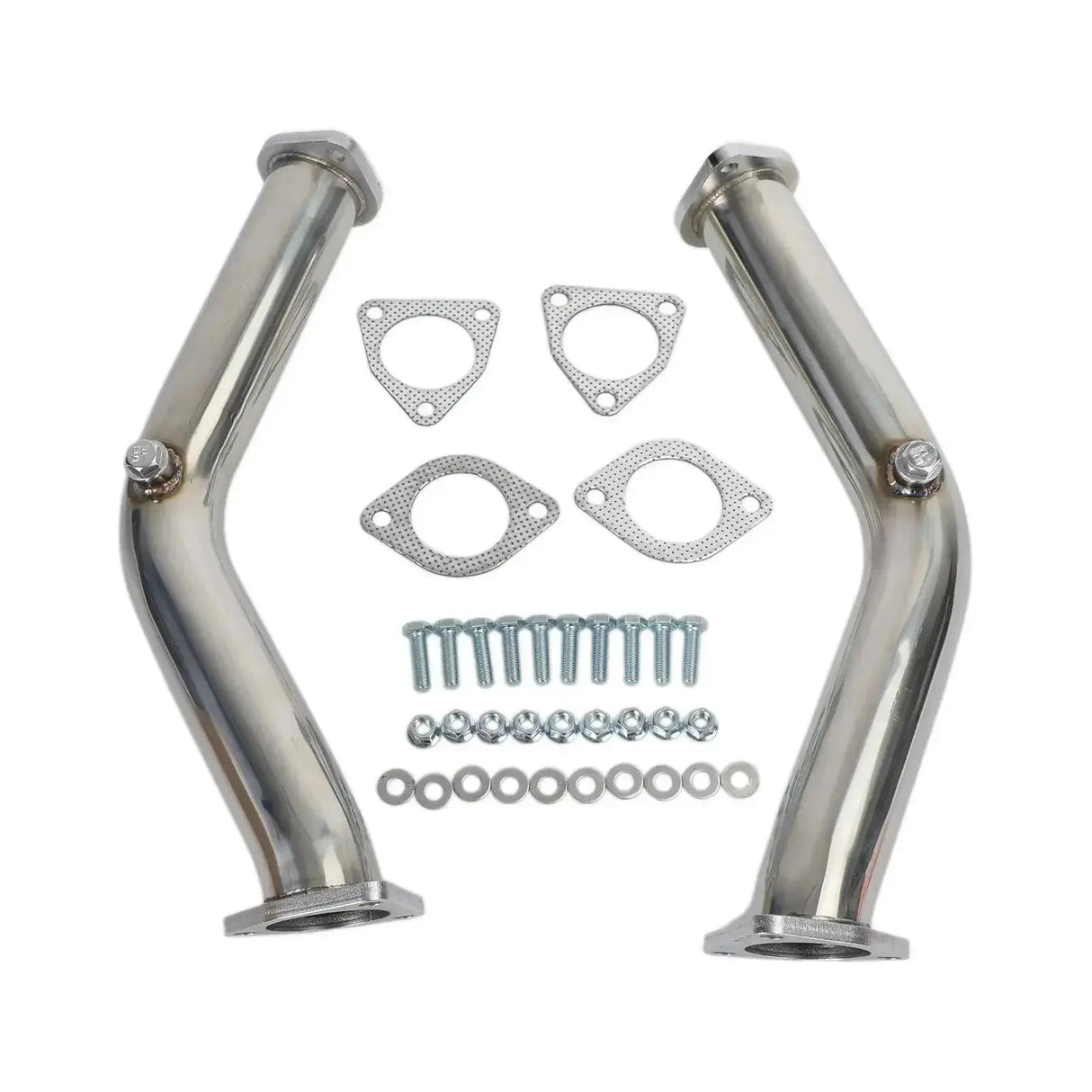 Downpipe Exhaust/Test Pipes Infiniti G35 With Gaskets And Bolts Flashark
