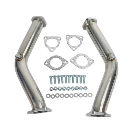 Downpipe Exhaust/Test Pipes Infiniti G35 With Gaskets And Bolts Flashark