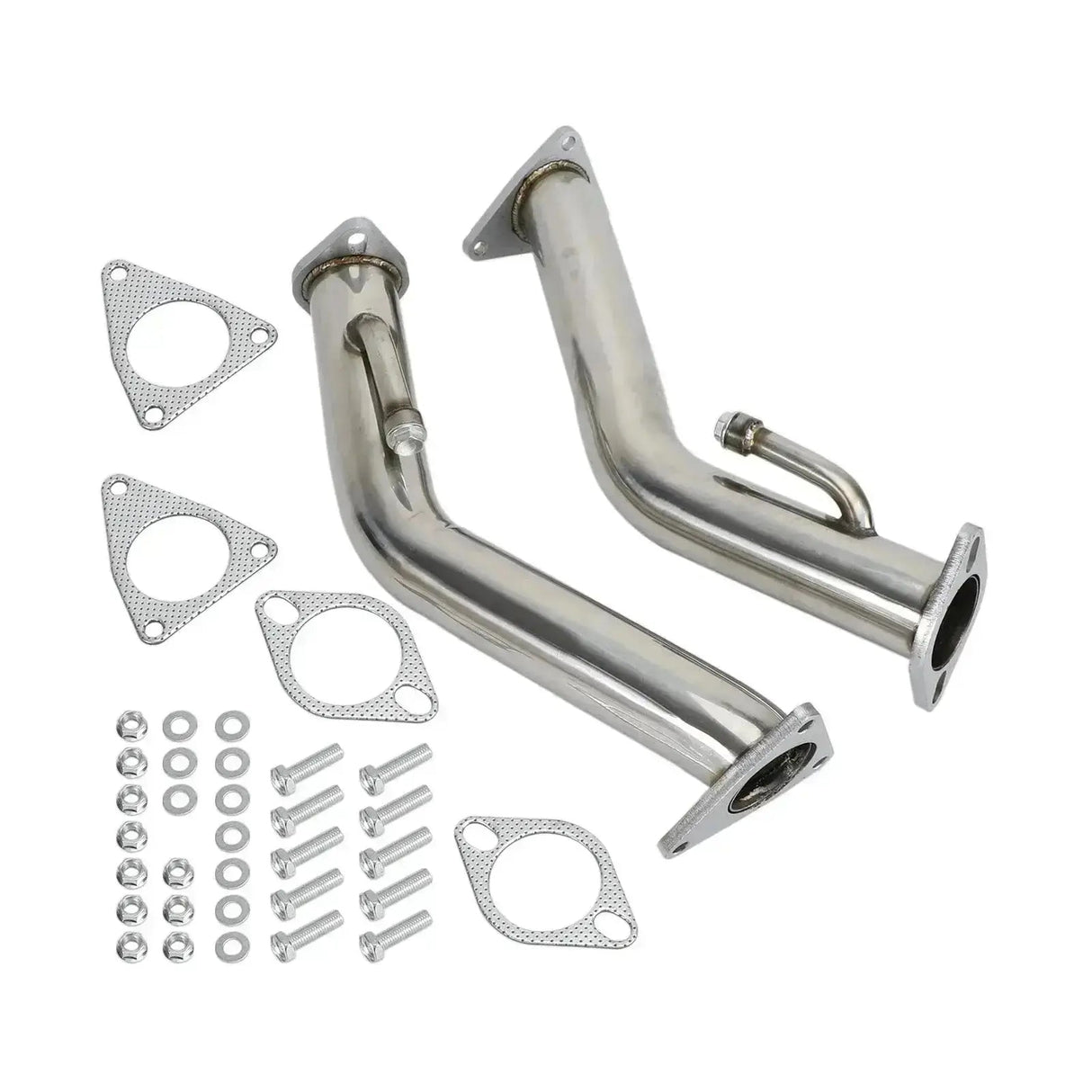 Downpipe Exhaust/Test Pipes for Infiniti G37 Z34 and Q50/Q60 Models with 3.7L Engine (does not fit 2.0 or 3.0t models) Flashark