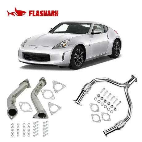 Downpipe Exhaust/Test Pipes for Infiniti G37 Z34 Flashark