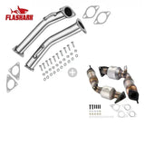 Downpipe Exhaust/Test Pipes for 2008-2018 Nissan 370z Flashark