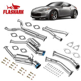 Downpipe Exhaust/Test Pipes for Infiniti G37 Z34 and Q50/Q60 Models with 3.7L Engine (does not fit 2.0 or 3.0t models) Flashark