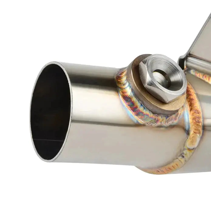 Downpipe Exhaust Y Middle Pipe Exhaust for 2006-2019 Yamaha YZF-R6 R600