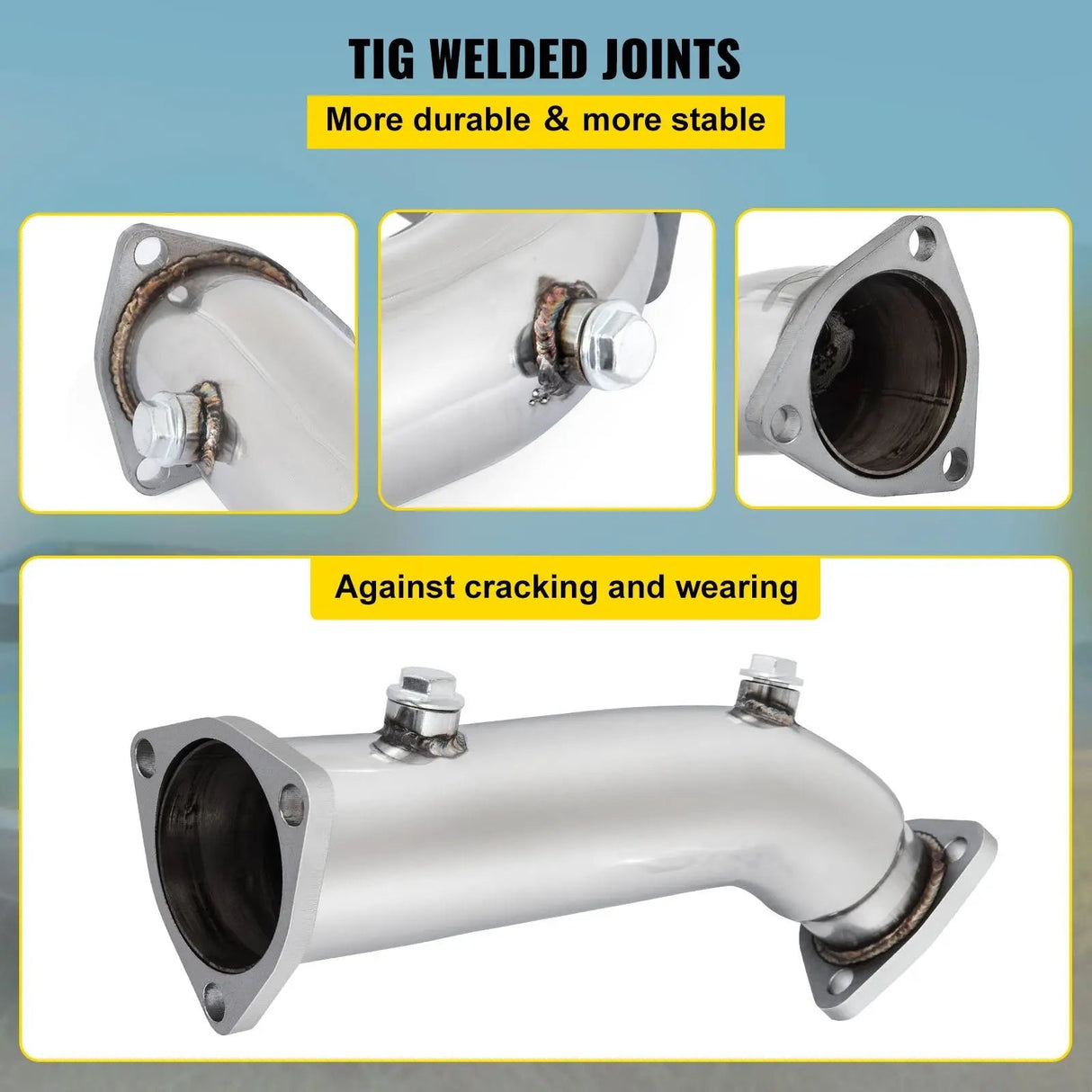 Downpipe Exhaust for 1997-2005 Audi A4 B5/B6 VW Passat 1.8T/L