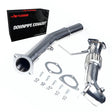High Flow 3-Inch Downpipe Exhaust for 1999-2006 Audi S3 & TT 1.8T Turbo Flashark