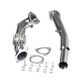 High Flow 3-Inch Downpipe Exhaust for 1999-2006 Audi S3 & TT 1.8T Turbo Flashark