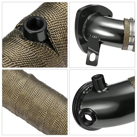 Downpipe Exhaust for 2011-2016 Chevy/GMC 6.6L LML Duramax Turbo Diesel 3 inch