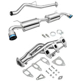 2004-2008 Mazda RX-8 1.3L Catback Exhaust System w/ Dual Burnt Tip Flashark