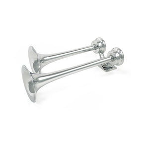 Strombos Chrome Duplex Nautical Horn HornBlasters