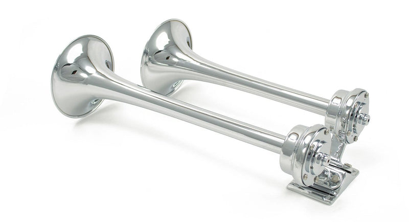 Strombos Chrome Duplex Nautical Horn