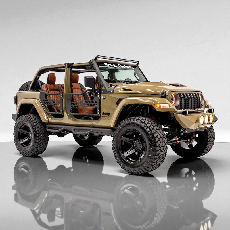 Jeep Wrangler Pipe Doors 2018-2026