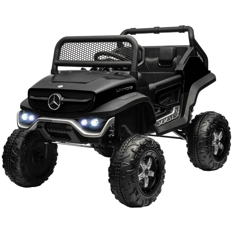 Mercedes-Benz Unimog 12V Kids Ride on Truck with Remote Control - Officially Licensed