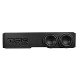 2018-2026 Jeep Gladiator Dual 8” Ported Subwoofer Under Seat Enclosure with Amplifier