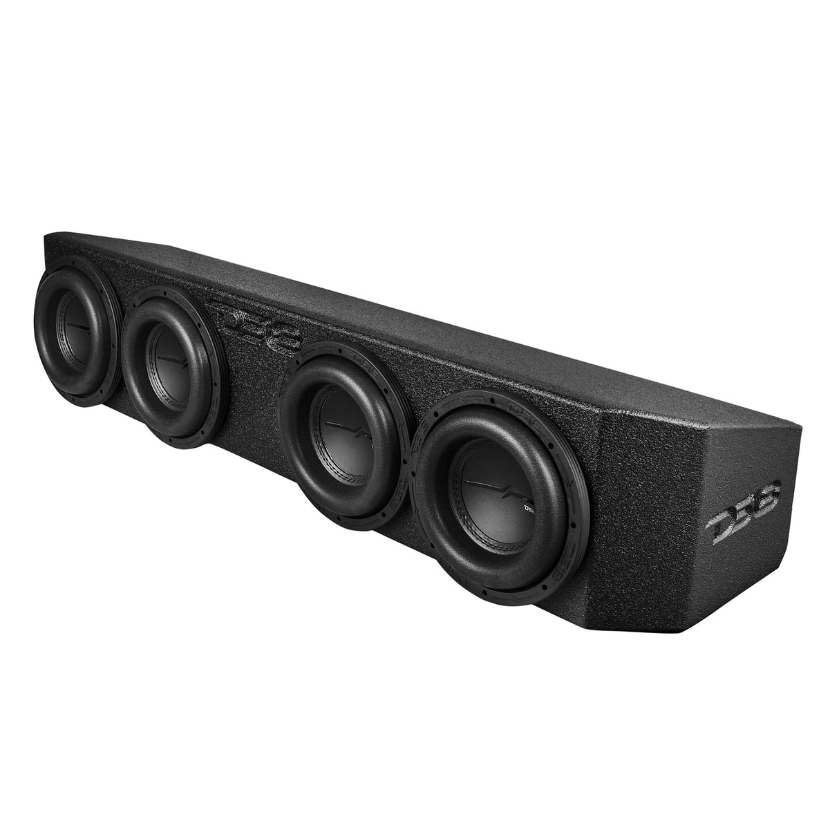 2018-2026 Jeep Gladiator Quadruple 8” Ported Subwoofer Under Seat Enclosure with Amplifier DS18